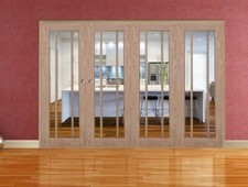 bifold doors clear glass
