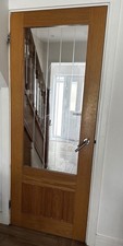 Oak Internal Doors 2x Glass 4x