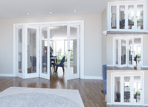 Internal bifold doors white - bifold,